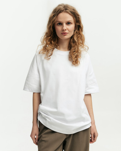 T-SHIRT "HEAVY WEIGHT" WHITE