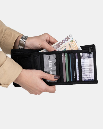 WALLET "TREKHOLD" BLACK