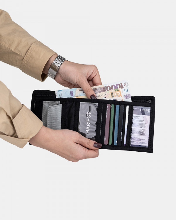 WALLET TREKHOLD GREY