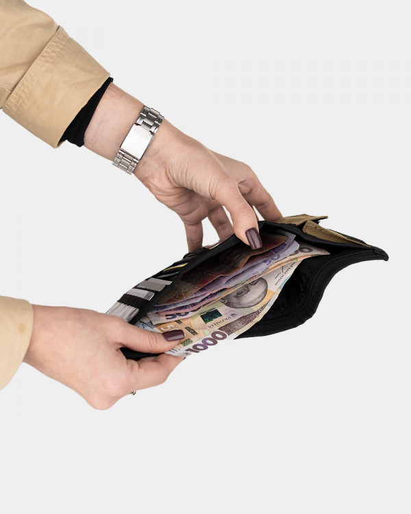 WALLET TREKHOLD BROWN