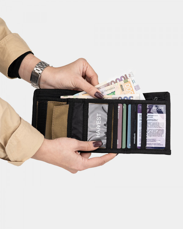 WALLET TREKHOLD BROWN