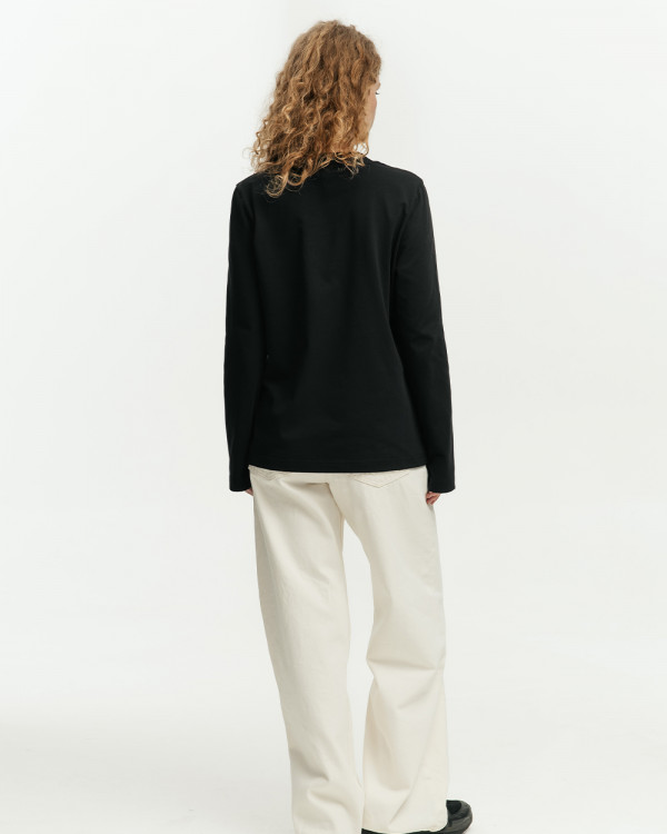 LONGSLEEVE HEAVY WEIGHT, BLACK