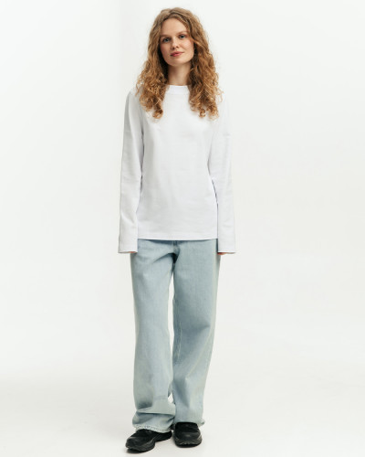 LONGSLEEVE "HEAVY WEIGHT", WHITE