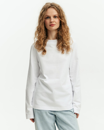 LONGSLEEVE "HEAVY WEIGHT", WHITE