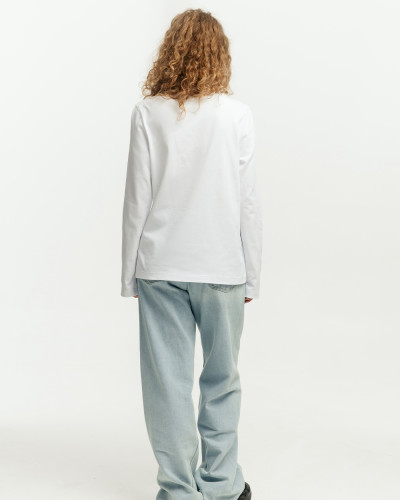 LONGSLEEVE "HEAVY WEIGHT", WHITE