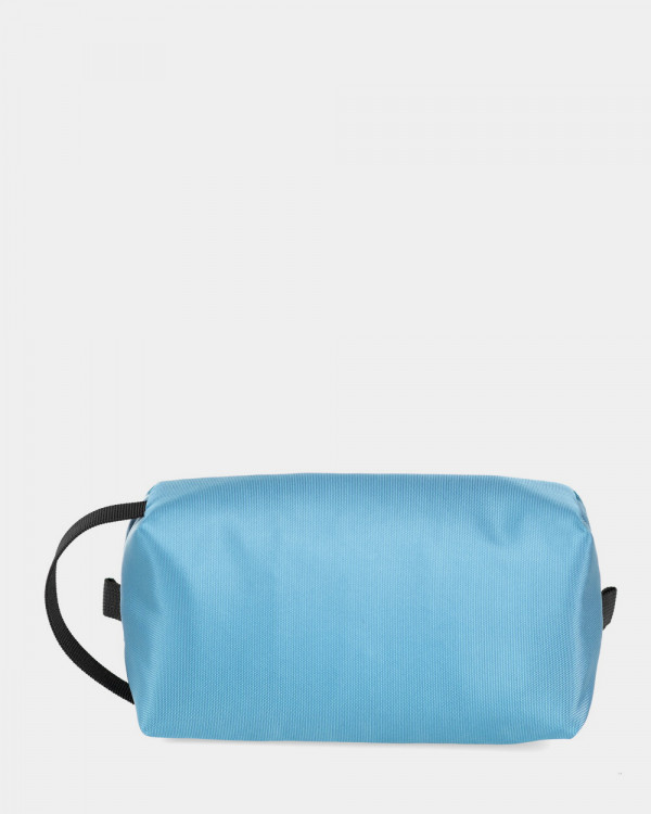 COSMETIC BAG TRAVEL KIT, POLYESTER, BLUE
