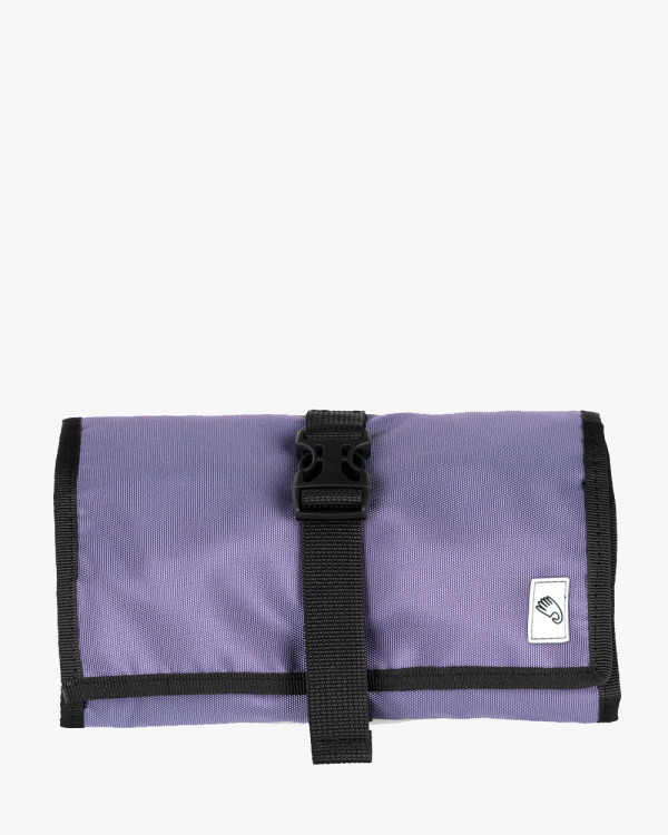 TRAVEL KIT GEAR BAG, POLYESTER, PURPLE