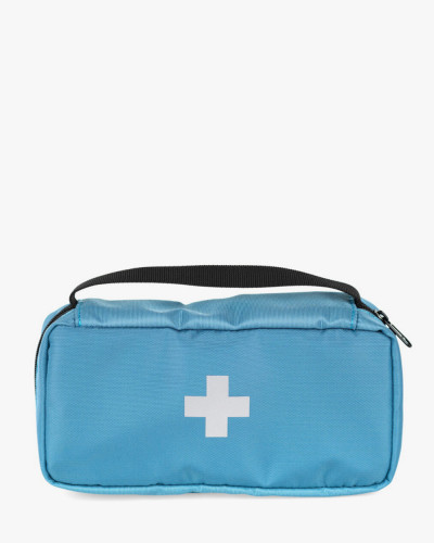FIRST AID KIT "TRAVEL KIT", POLYESTER, BLUE