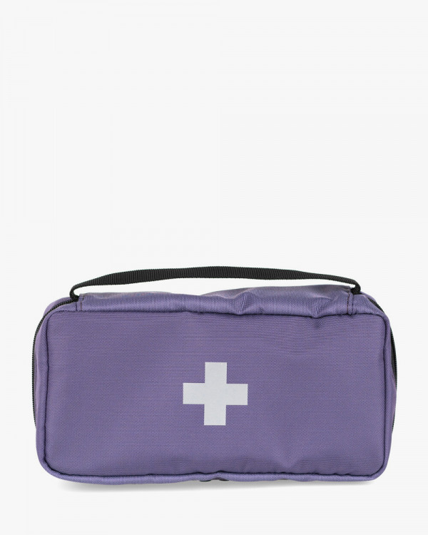 FIRST AID KIT TRAVEL KIT, POLYESTER, PURPLE