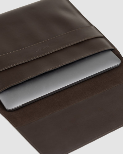 "LAPTOP CASE" BROWN