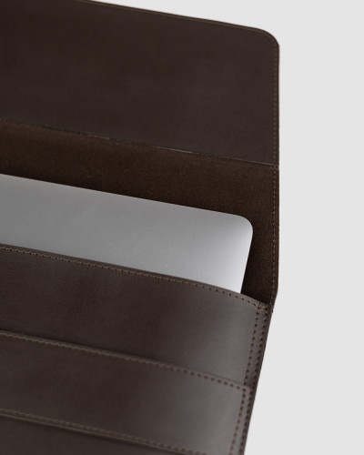"LAPTOP CASE" BROWN