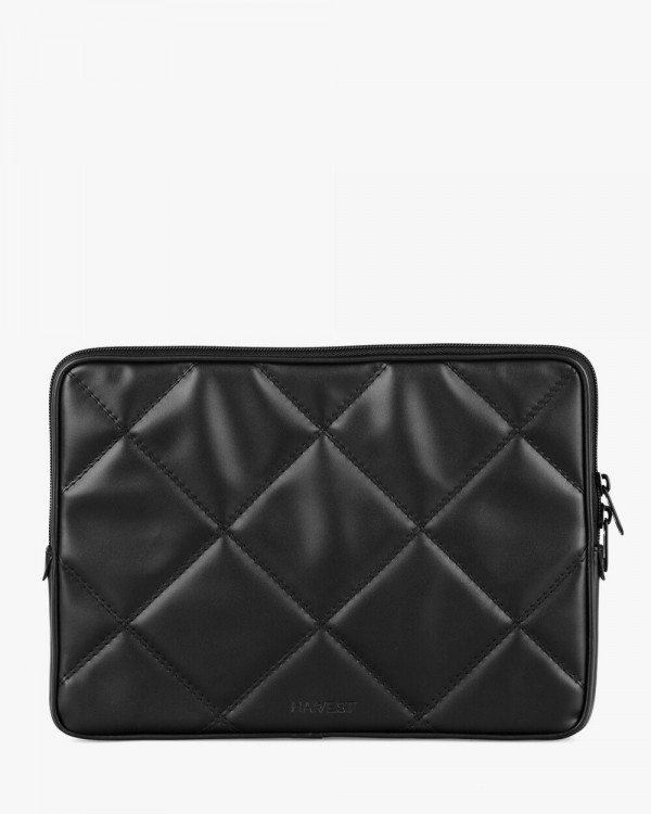 MACBOOK CASE CITY ECO-LEATHER, BLACK