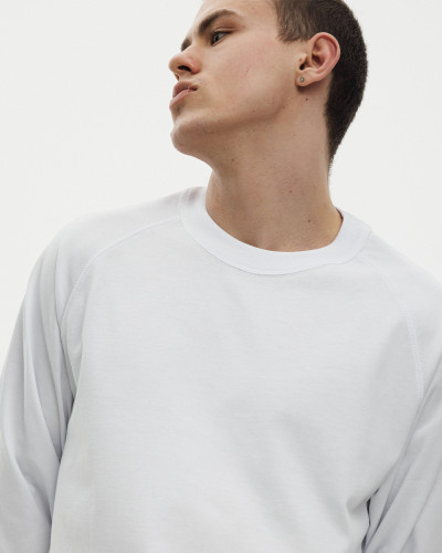 RAGLAN "HEAVY WEIGHT" WHITE