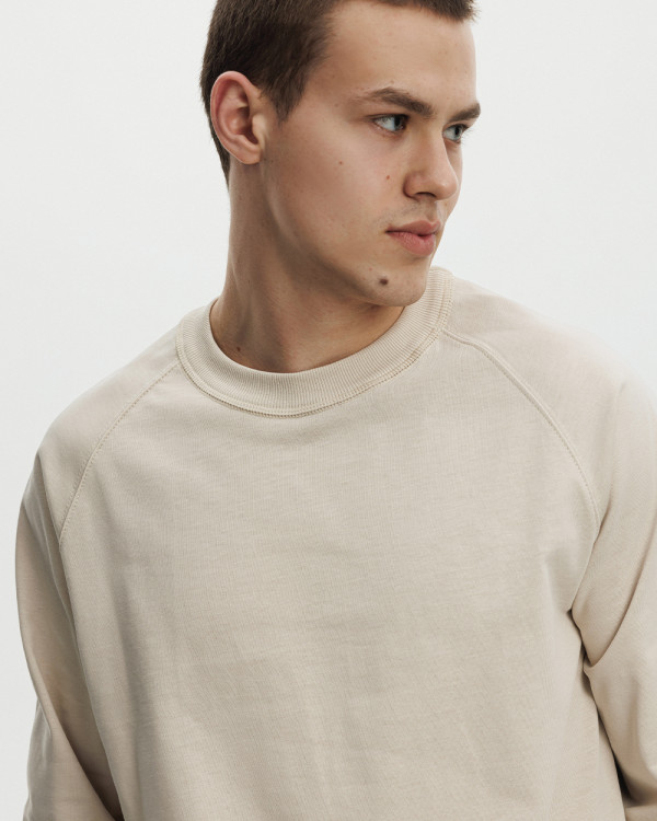 RAGLAN HEAVY WEIGHT BEIGE
