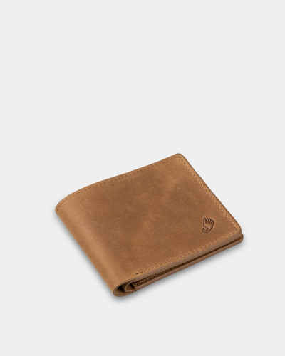 WALLET "CLASSIC" LEATHER, BROWN