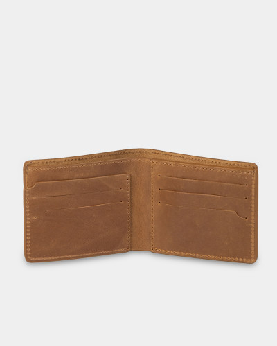 WALLET "CLASSIC" LEATHER, BROWN