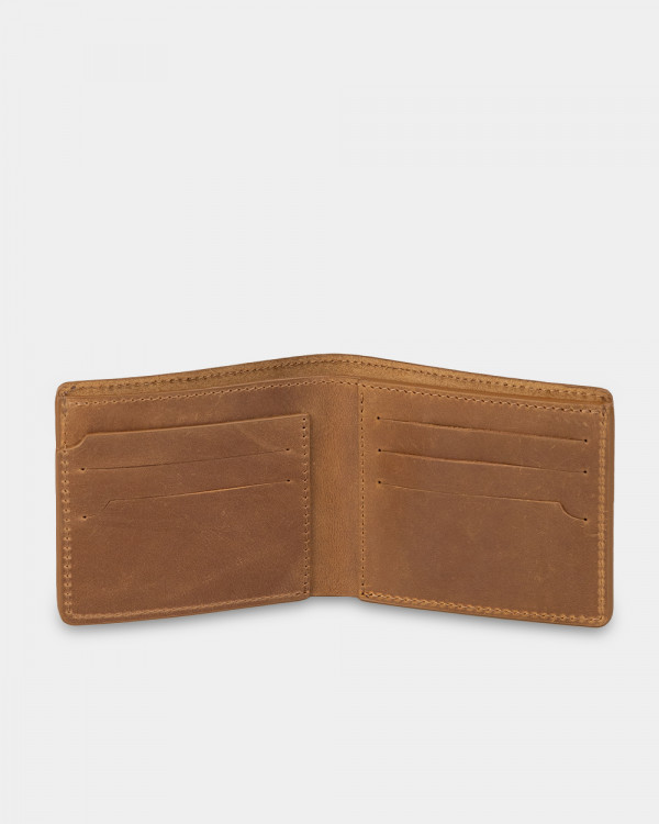 WALLET "CLASSIC" LEATHER, BROWN