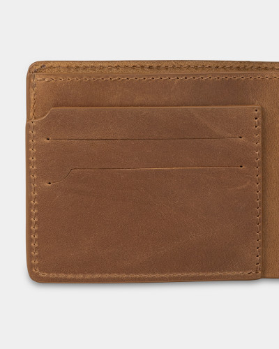 WALLET "CLASSIC" LEATHER, BROWN