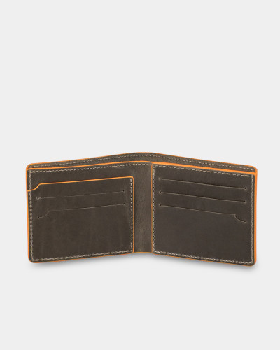 WALLET "CLASSIC" LEATHER, GREY