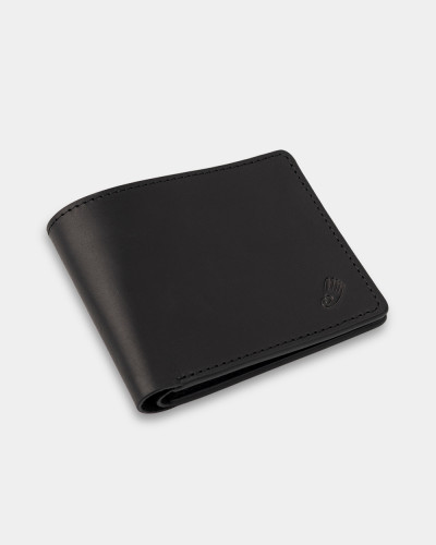 WALLET "CLASSIC" LEATHER, BLACK