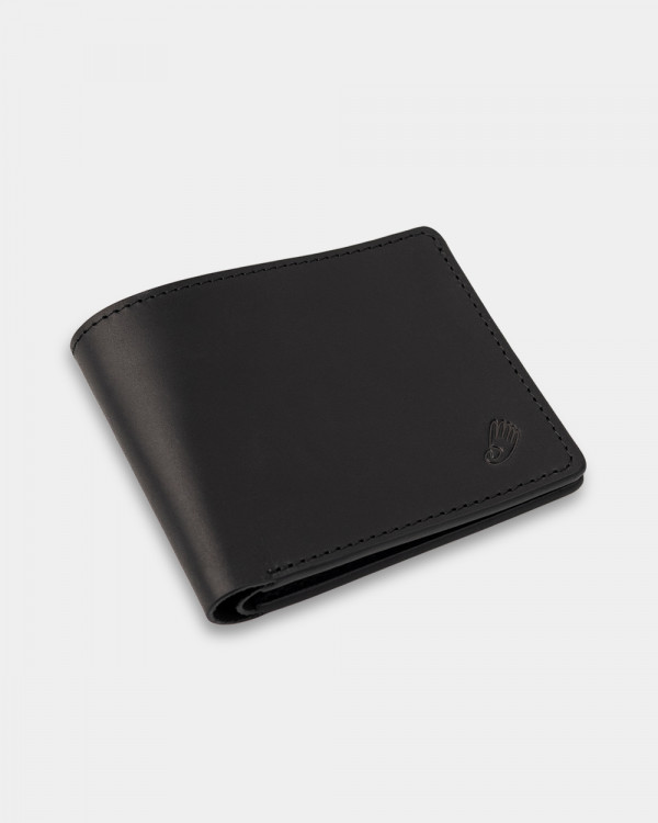 WALLET CLASSIC LEATHER, BLACK