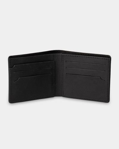 WALLET "CLASSIC" LEATHER, BLACK
