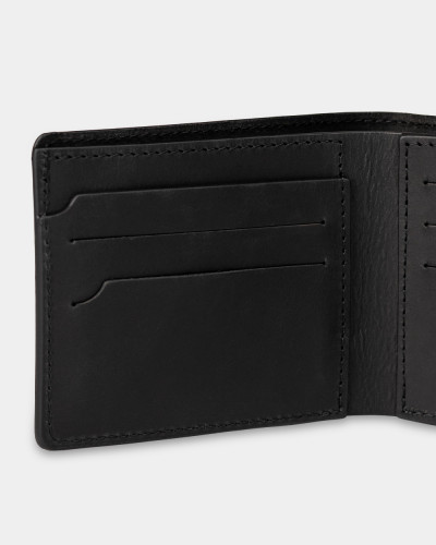 WALLET "CLASSIC" LEATHER, BLACK