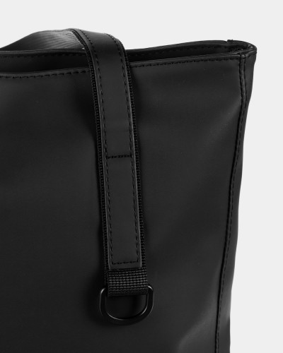 "OFFICE BAG" ECO-LEATHER, BLACK
