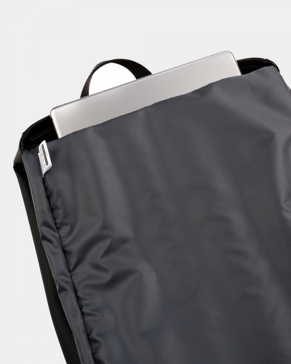 OFFICE BAG ECO-LEATHER, BLACK