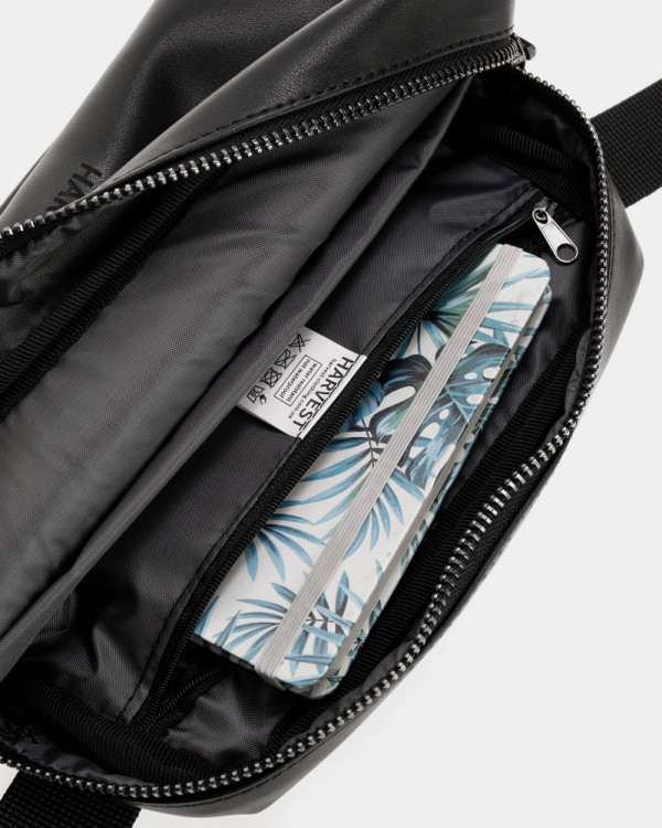 CROSS-TOWN ECO LEATHER, BLACK