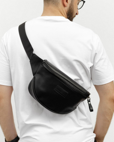 "FLIGHT" PERFORATION, BLACK