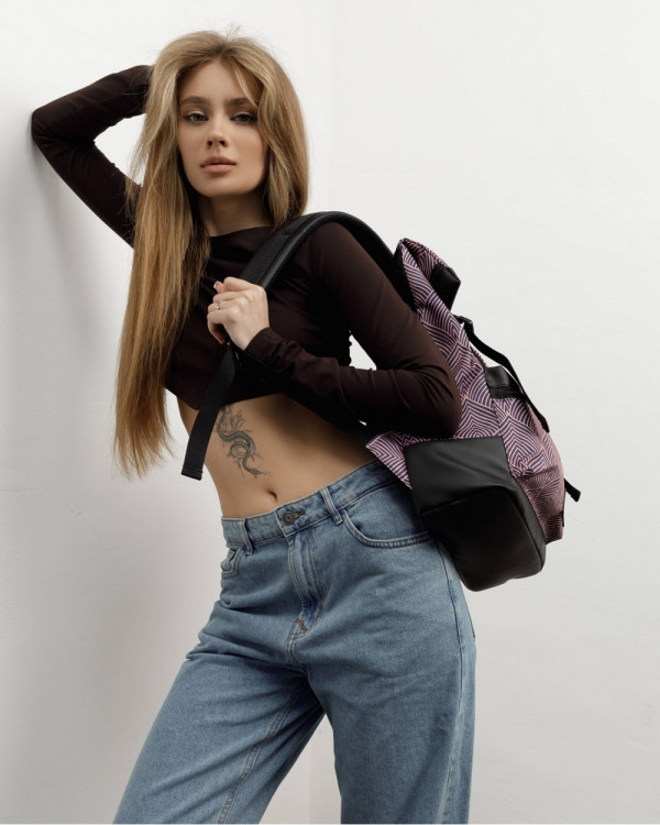 ROLL PRINT VIOLET