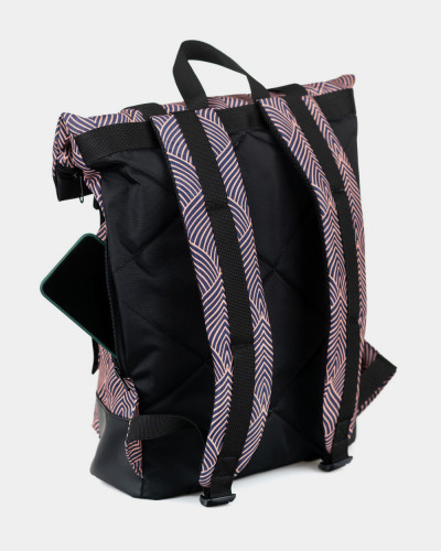 "ROLL" PRINT VIOLET