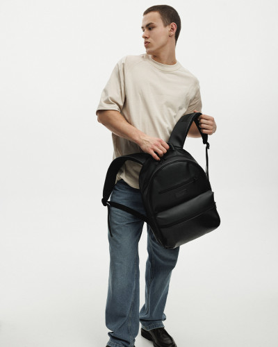 "TIPOLEATHER" MAT,BLACK