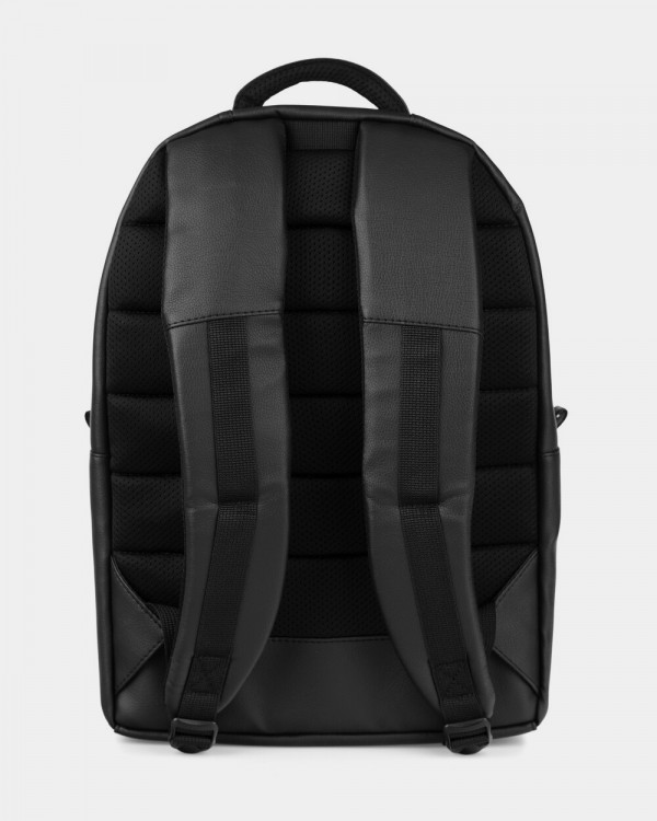 TIPOLEATHER MAT,BLACK