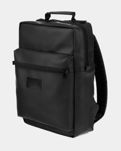 "CASPER 02" ECO-LEATHER, BLACK