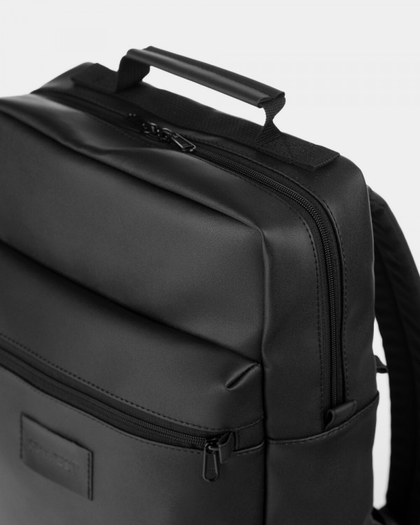 CASPER 02 ECO-LEATHER, BLACK
