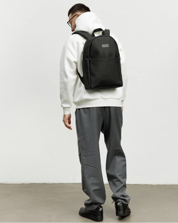 MINIMAL ECO-LEATHER, BLACK