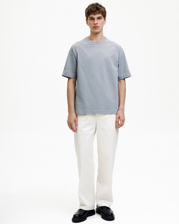 T-SHIRT HEAVY WEIGHT GREY