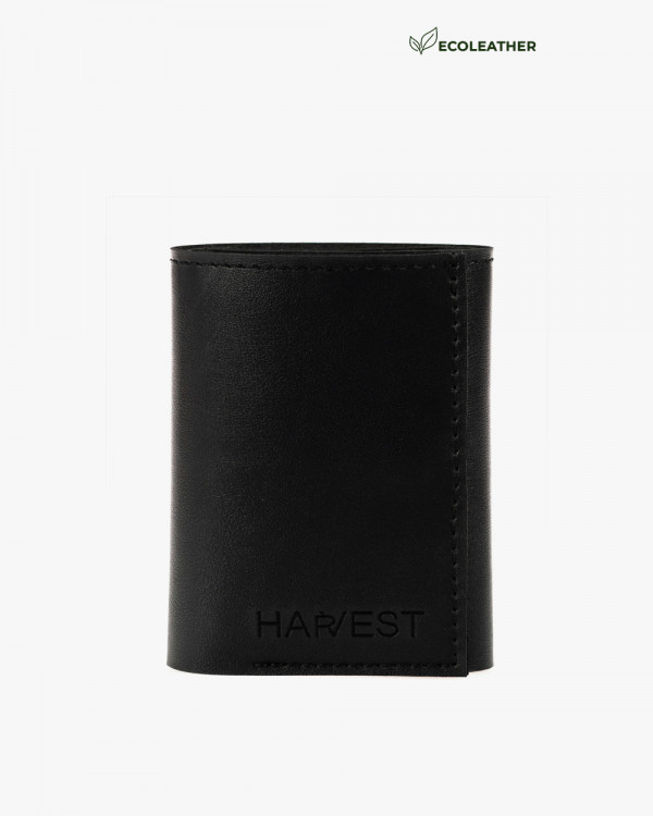 ROLL WALLET, ECO LEATHER, BLACK