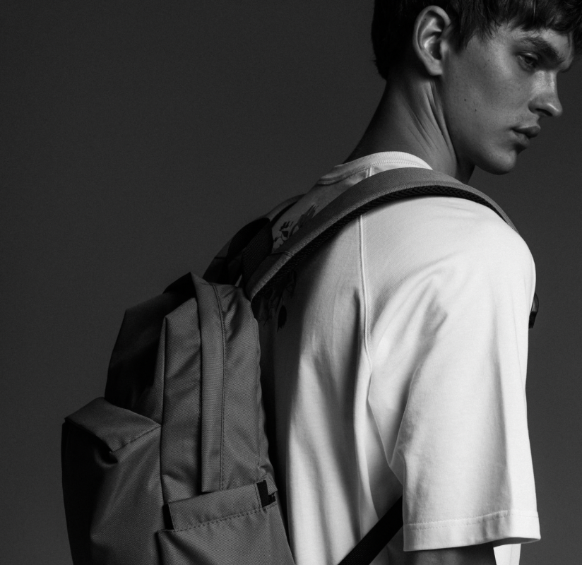 Backpack close-up